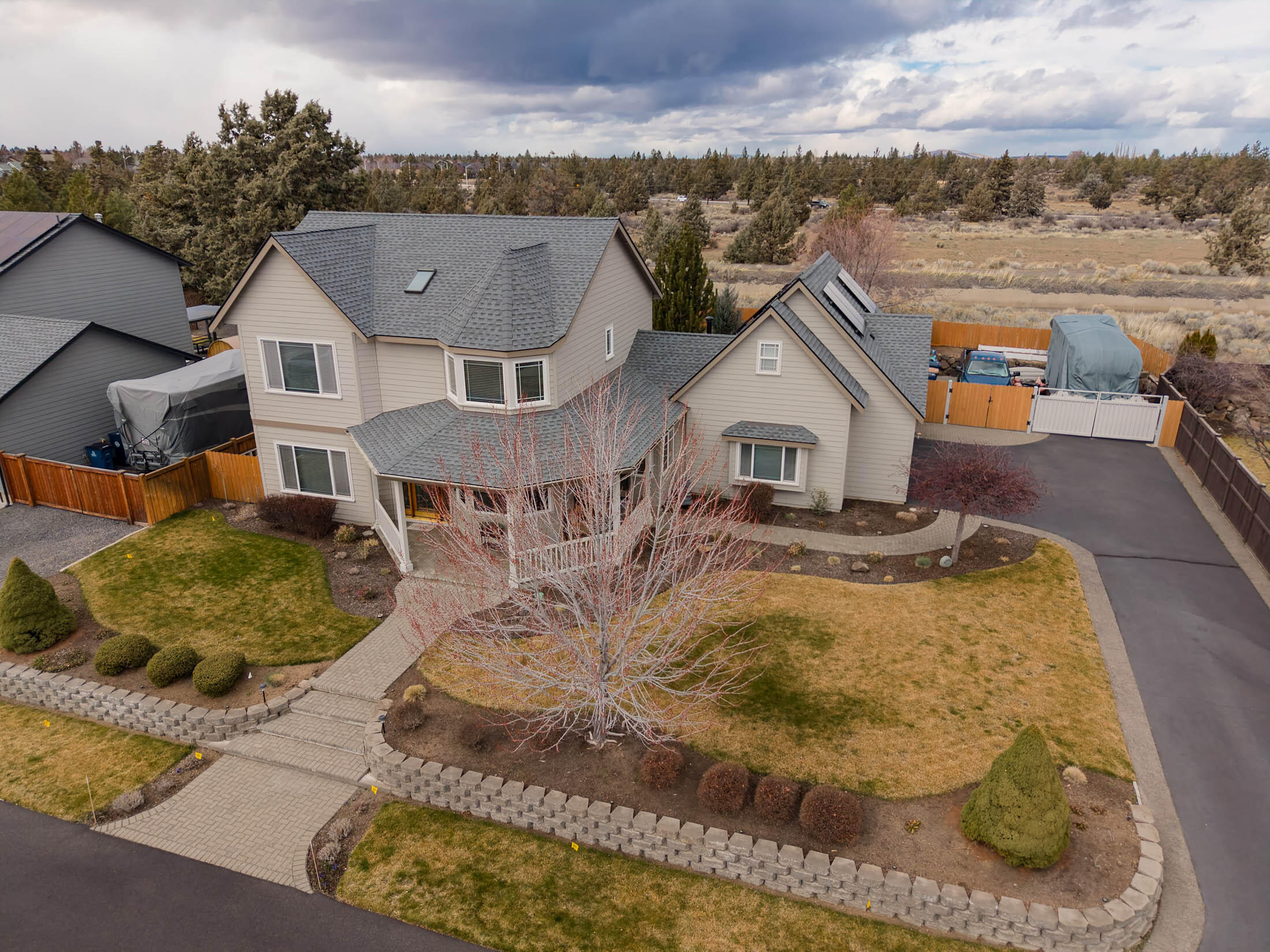 3343 Northeast Stonebrook Loop Bend, OR 97701 - Photo 2 of 58 3343 NE Stone Brook Loop aerial_0203