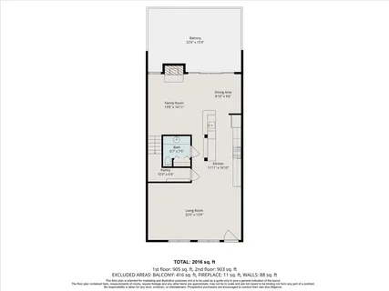 a view of a brick building next to a yard