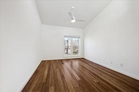 wooden floor in an empty room