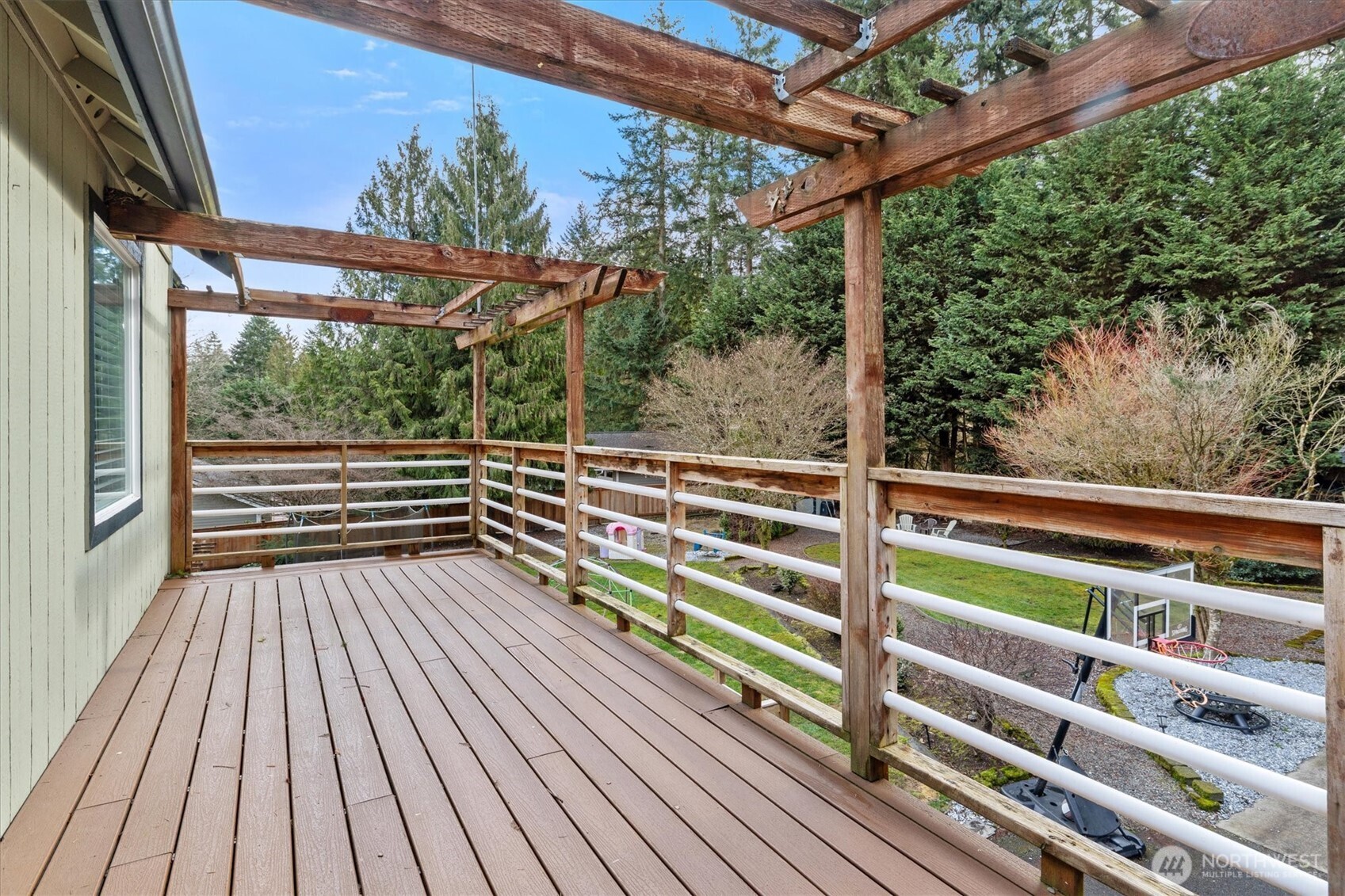 17018 45th Street East Lake Tapps, WA 98391 - Photo 24 of 40 a view of backyard with green space