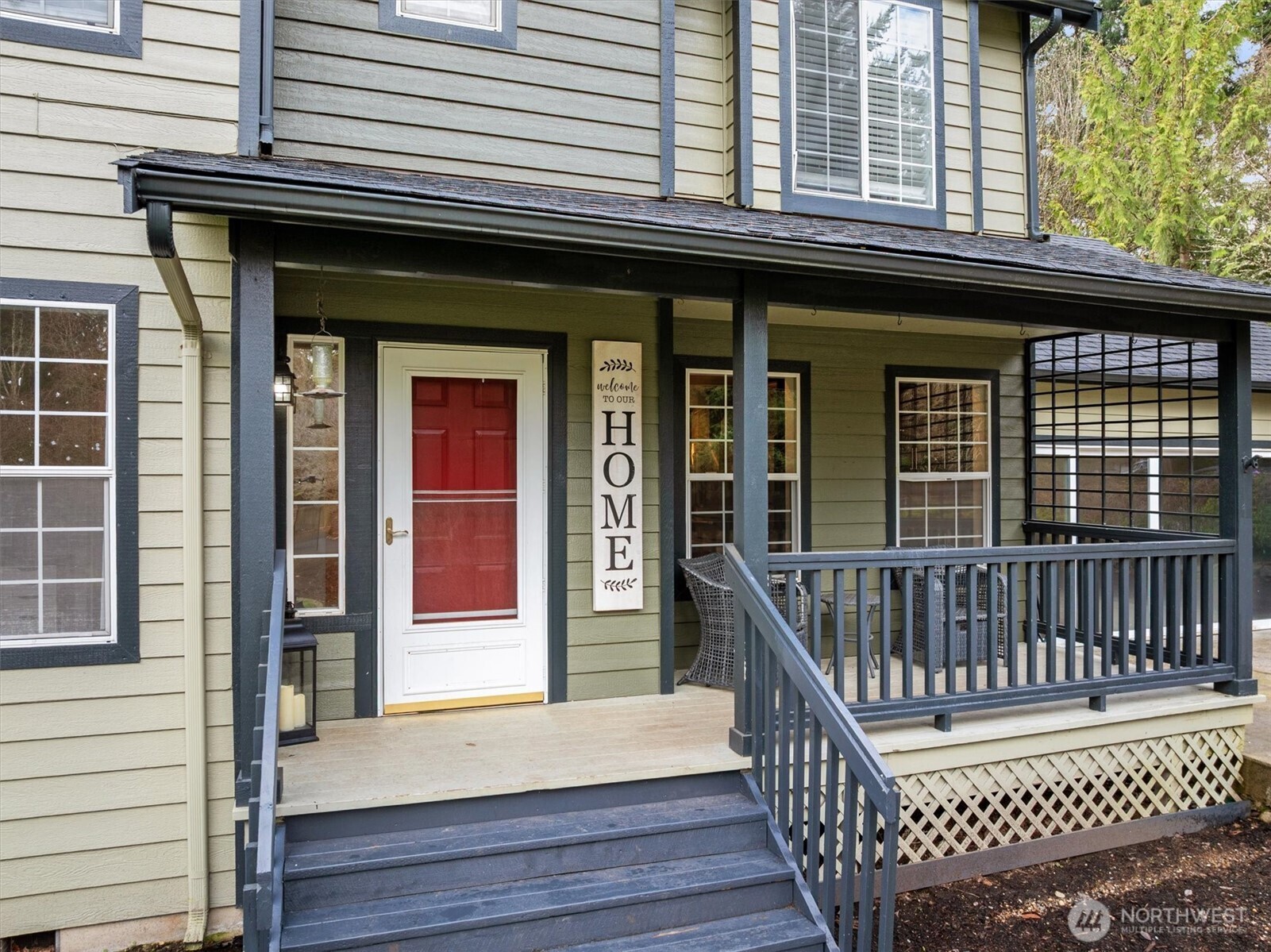 17018 45th Street East Lake Tapps, WA 98391 - Photo 3 of 40 a view of a house with porch