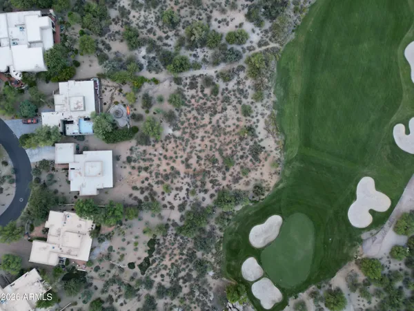 a view of a bed in the backyard