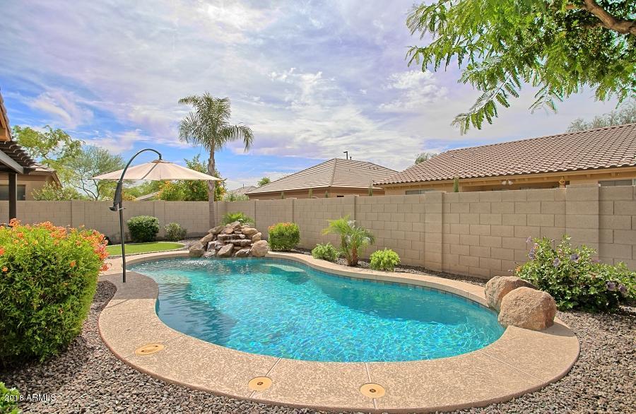 3071 East Ridgewood Lane Gilbert, AZ 85298 - Photo 22 of 24 Pebble Tec Pool