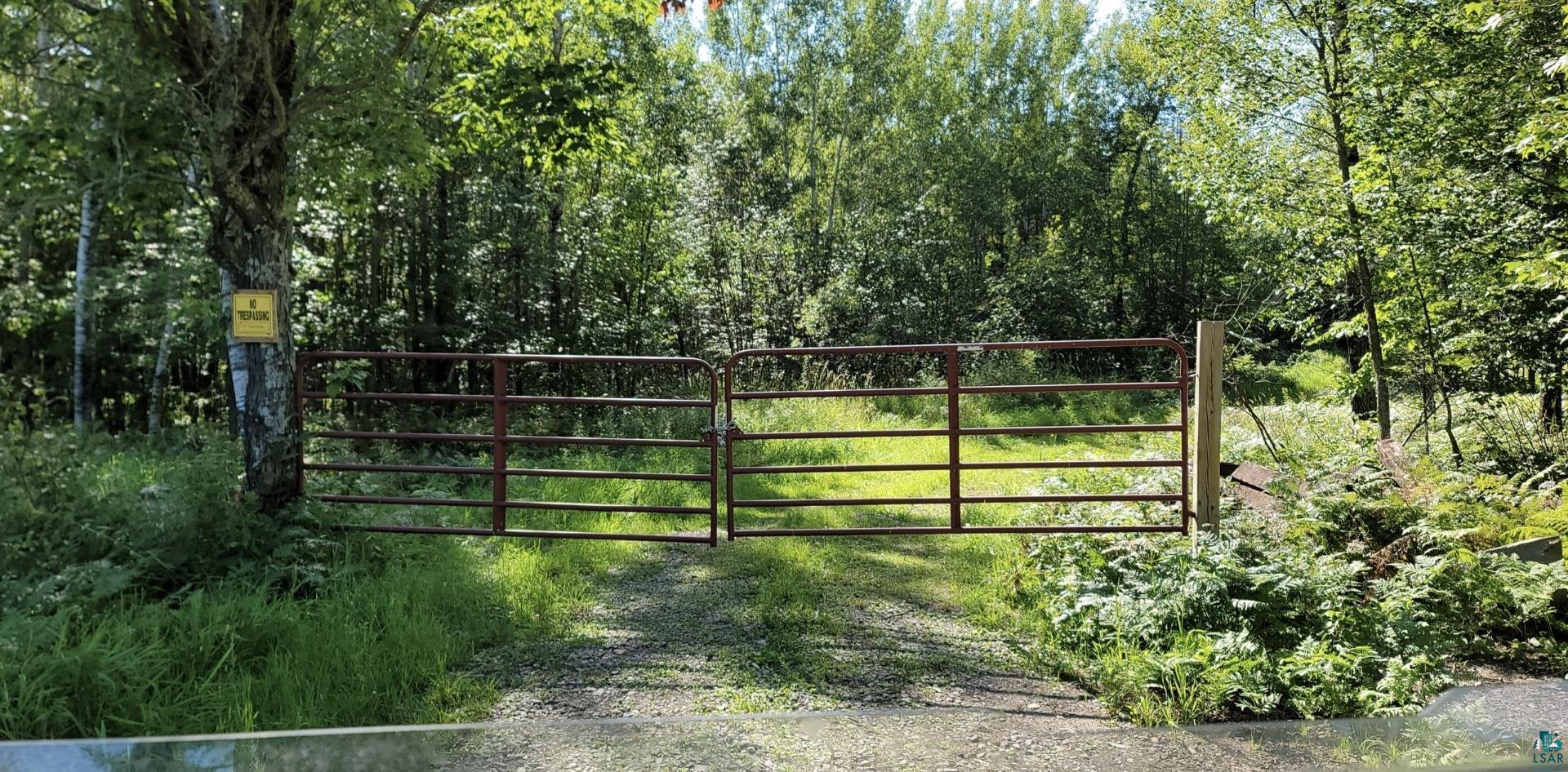 Tbd Samuelson Road Angora, MN 55703 - Photo 2 of 43 View of gate