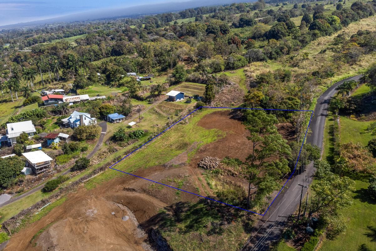 76-1015 Lot 2-a-2 Waiono Ranch Road Holualoa, HI 96725 - Photo 17 of 29 an aerial view of residential houses with outdoor space and trees