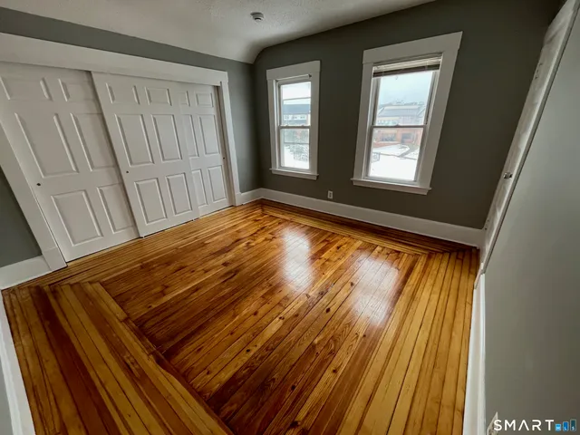 a view of wooden floor