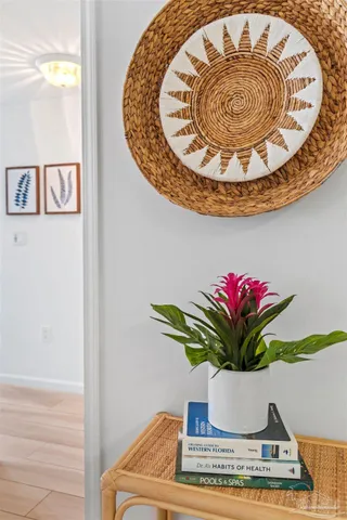 a vase of flowers sitting on a table