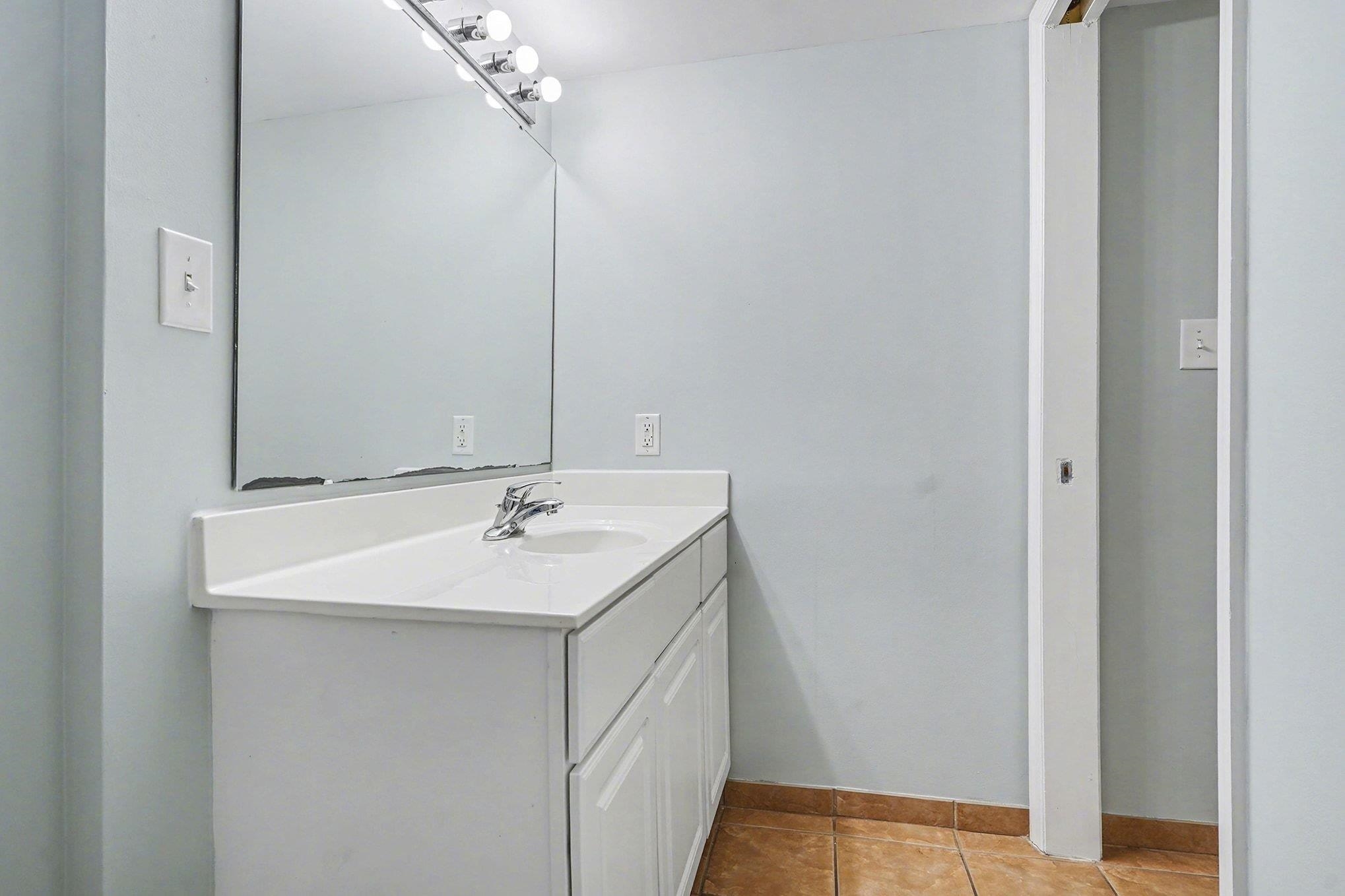 1707 Perrin Drive, Unit 701 North Myrtle Beach, SC 29582 - Photo 19 of 40 Bathroom featuring vanity and light tile patterned flooring
