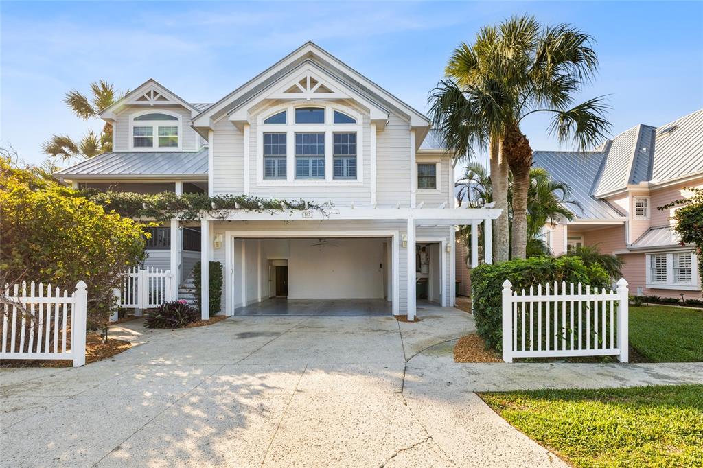 162 Blackwall Court Boca Grande, FL 33921 - Photo 58 of 62 front view of a house with a porch