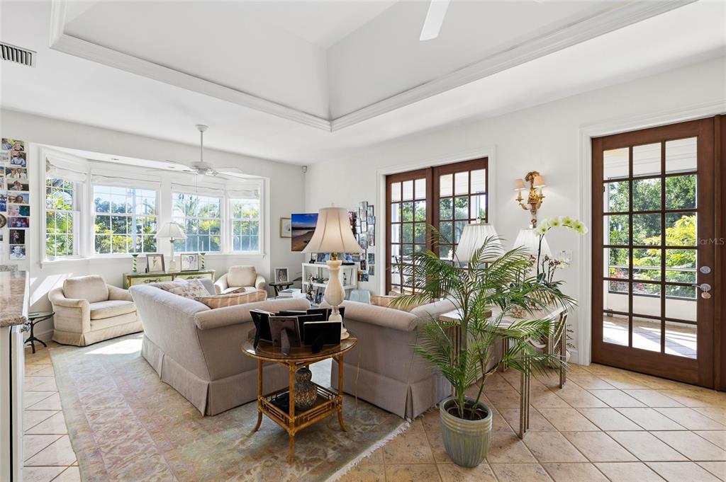 162 Blackwall Court Boca Grande, FL 33921 - Photo 8 of 62 a living room with furniture and a large window