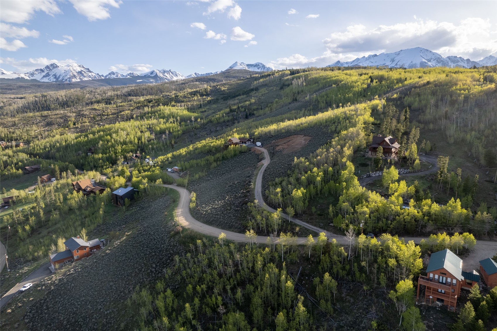 1116 Blue Ridge Road Silverthorne, CO 80498 - Photo 1 of 9 Aerial view of mountains