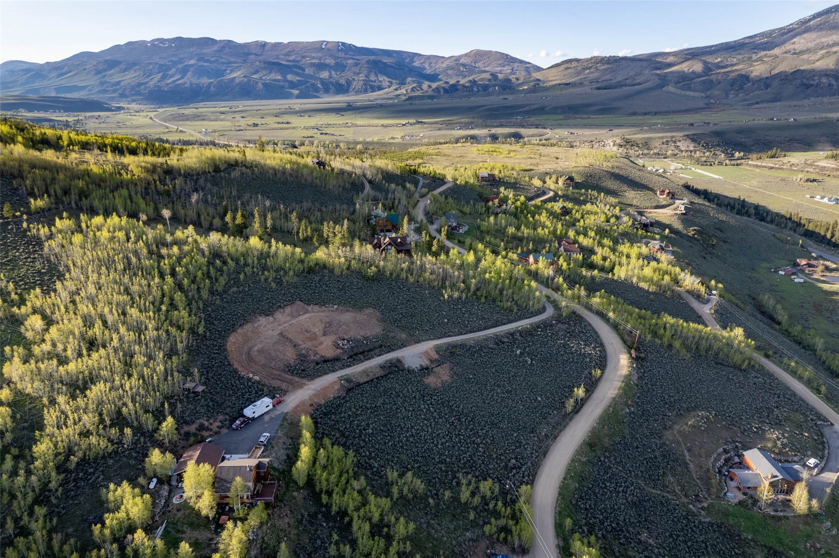 1116 Blue Ridge Road Silverthorne, CO 80498 - Photo 4 of 9 Aerial view of property's location featuring mountains