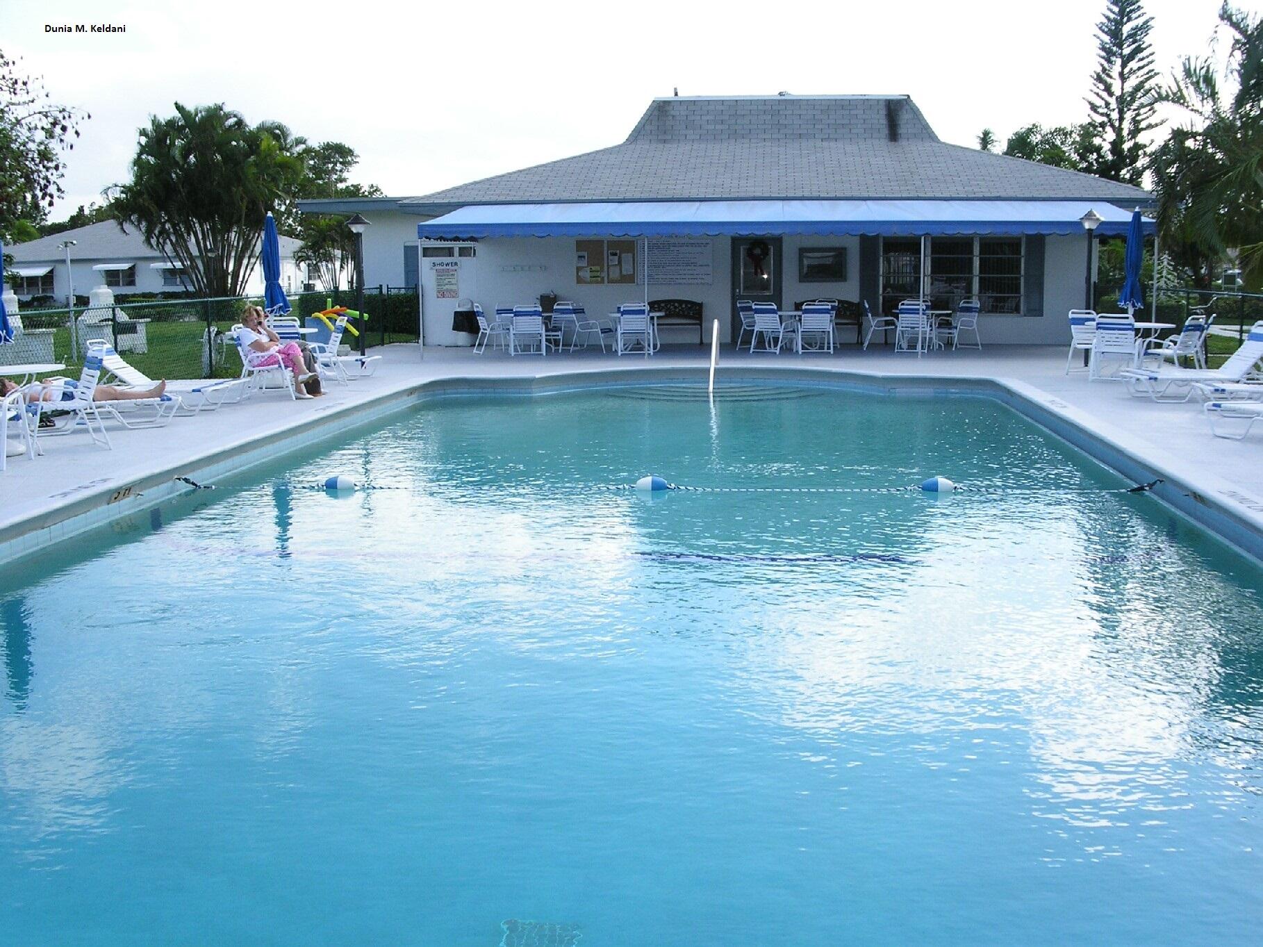 1202 South Drive Circle, Unit B Delray Beach, FL 33445 - Photo 46 of 57 HIGH POINT SEC 5 POOL CLUBHOUSE