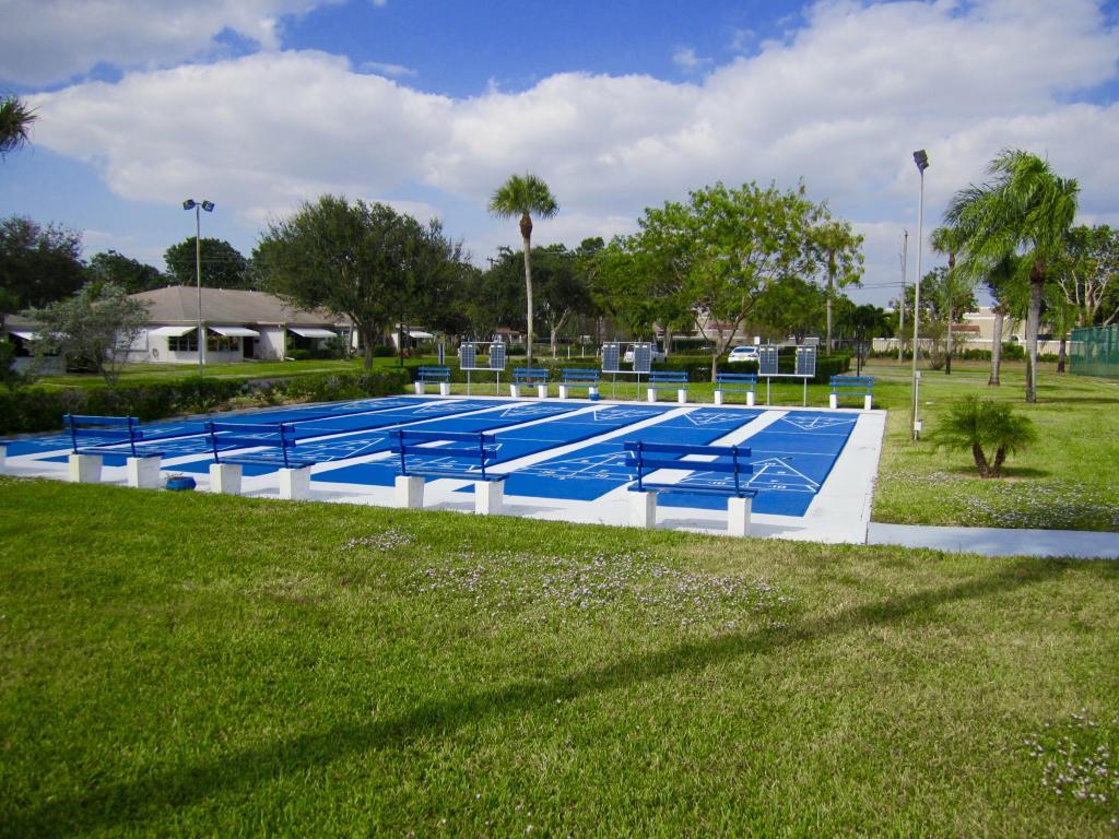1202 South Drive Circle, Unit B Delray Beach, FL 33445 - Photo 52 of 57 New shuffleboard courts