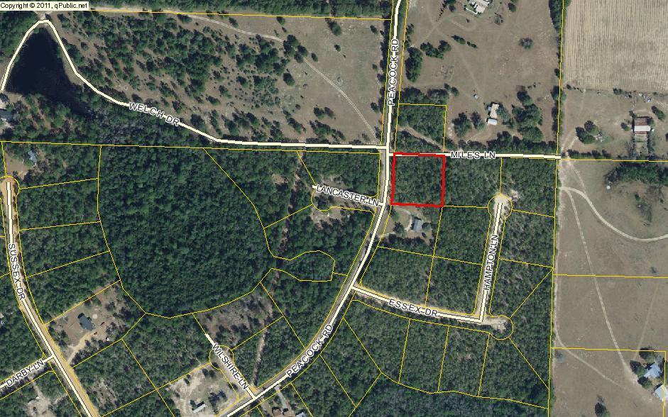 1-ac Peacock Road DeFuniak Springs, FL 32433 - Photo 1 of 6 Aerial