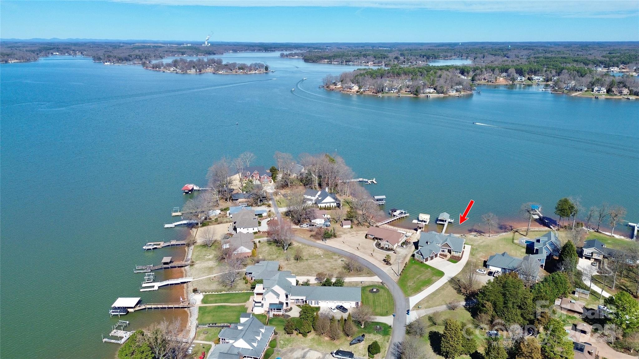 5086 Windward Point Lane Denver, NC 28037 - Photo 32 of 36 an aerial view of a house