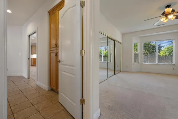 a view of a entryway with wooden floor