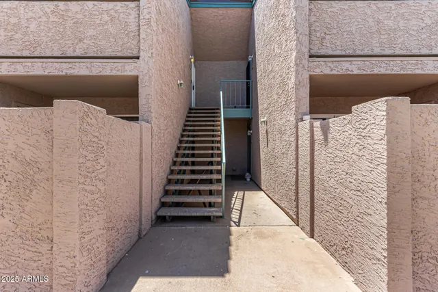 a view of a corridor