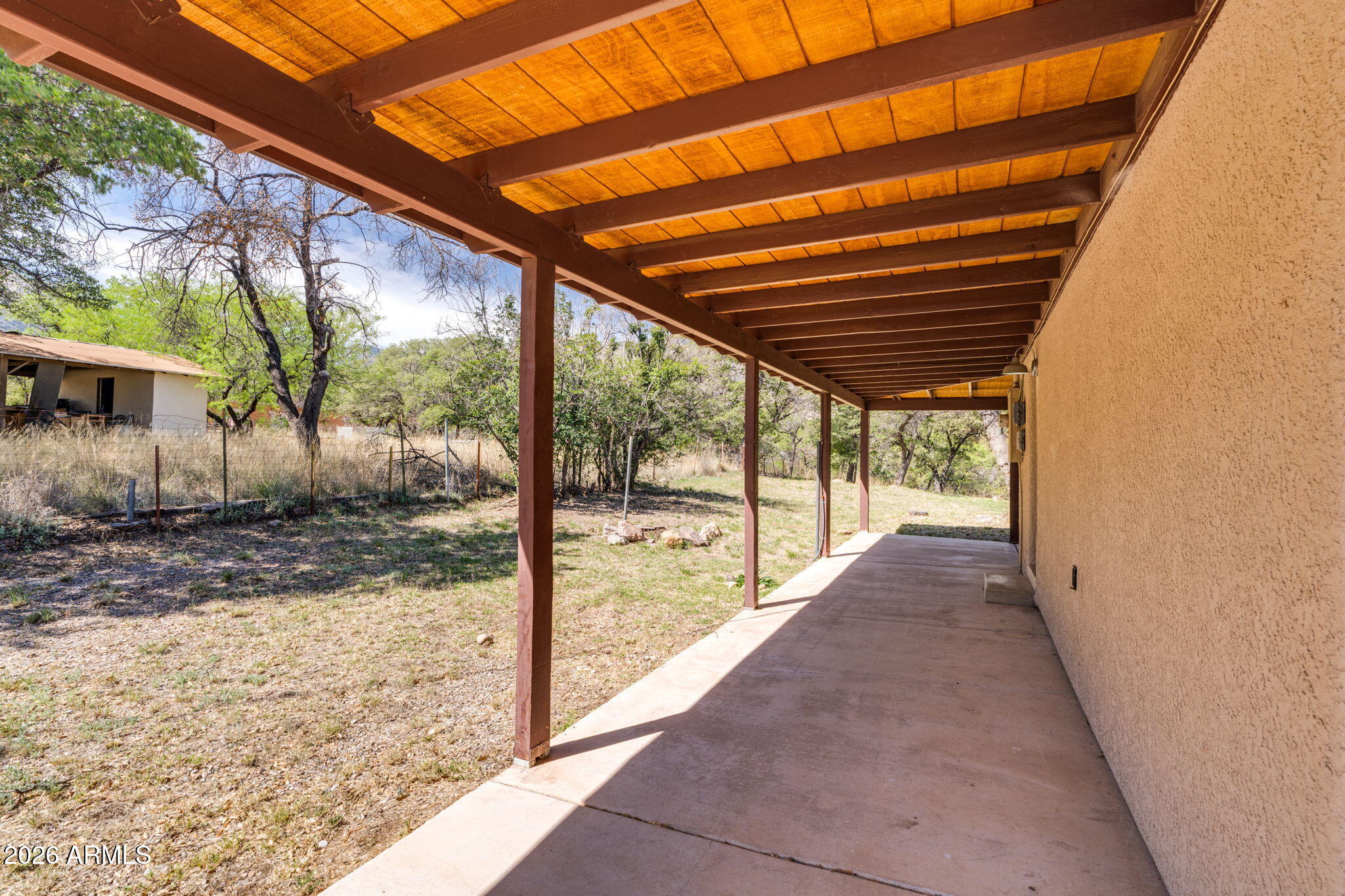 9626 South Turkey Track Road Hereford, AZ 85615 - Photo 34 of 54 Wrap Around Patio