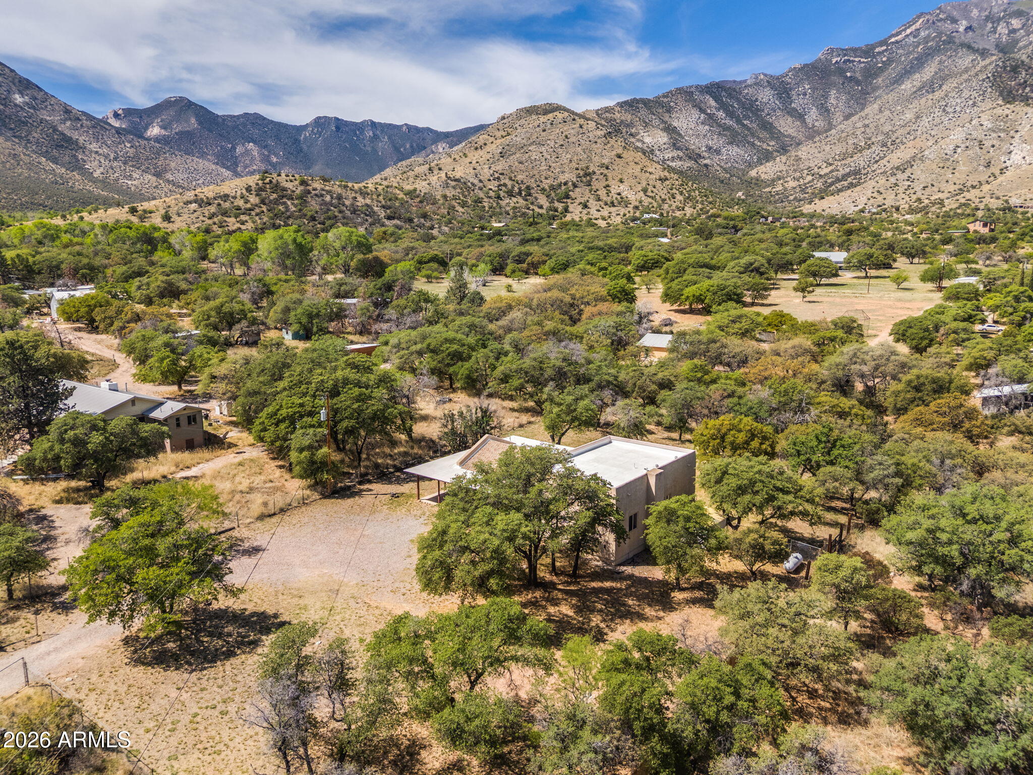 9626 South Turkey Track Road Hereford, AZ 85615 - Photo 45 of 54 Aerial - 9626 Turkey Track Rd