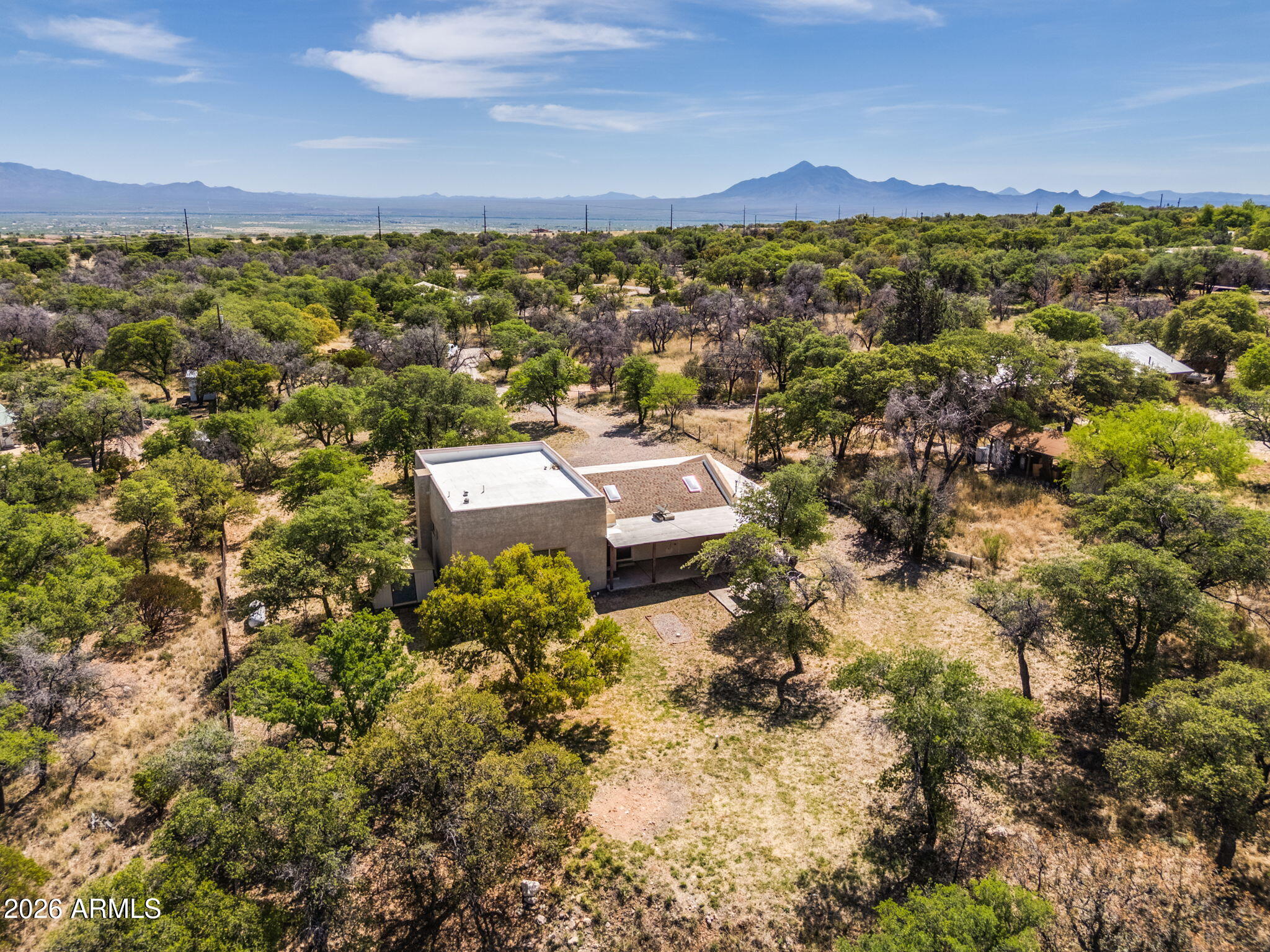 9626 South Turkey Track Road Hereford, AZ 85615 - Photo 47 of 54 Aerial - 9626 Turkey Track Rd