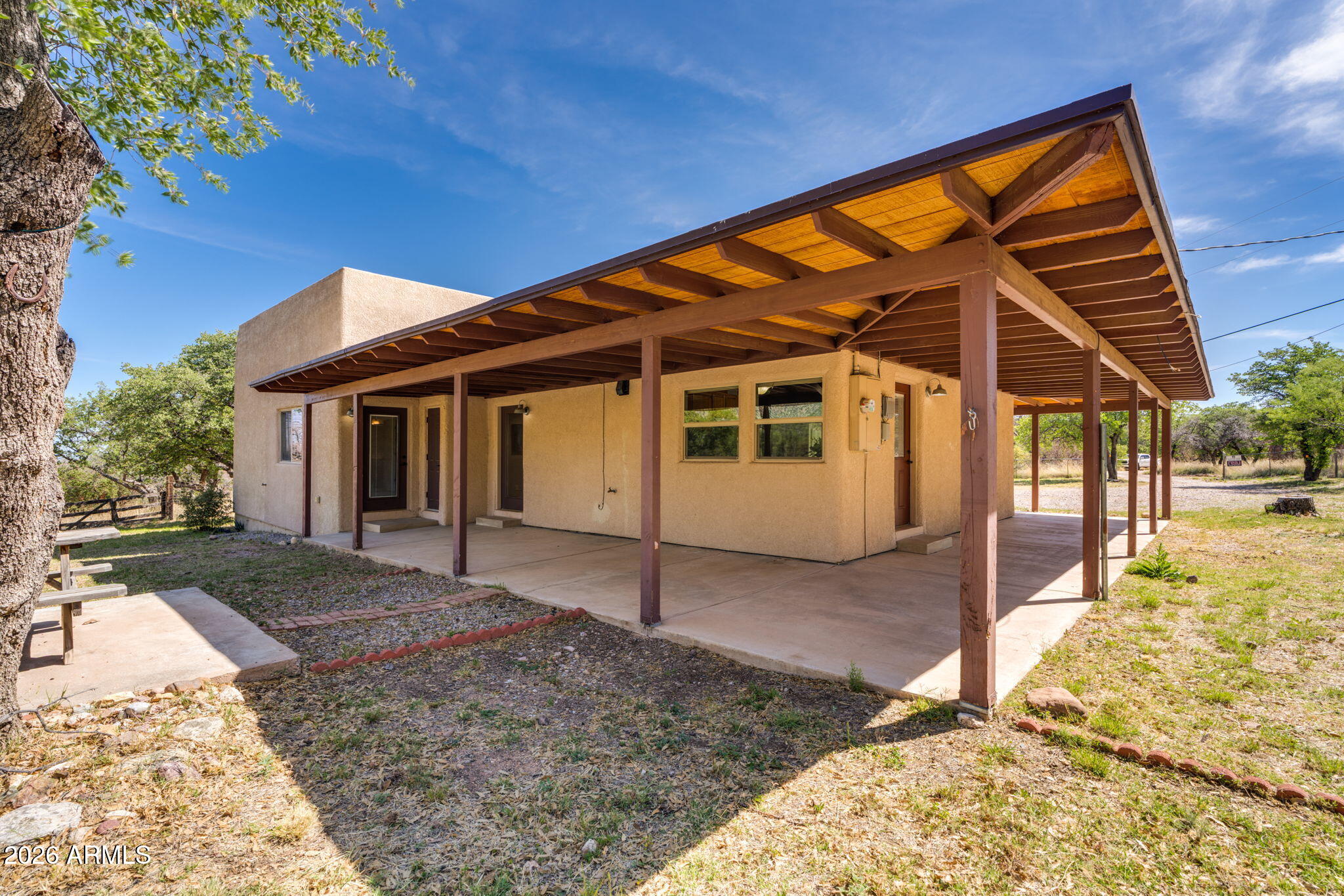 9626 South Turkey Track Road Hereford, AZ 85615 - Photo 5 of 54 Wrap Around Patio