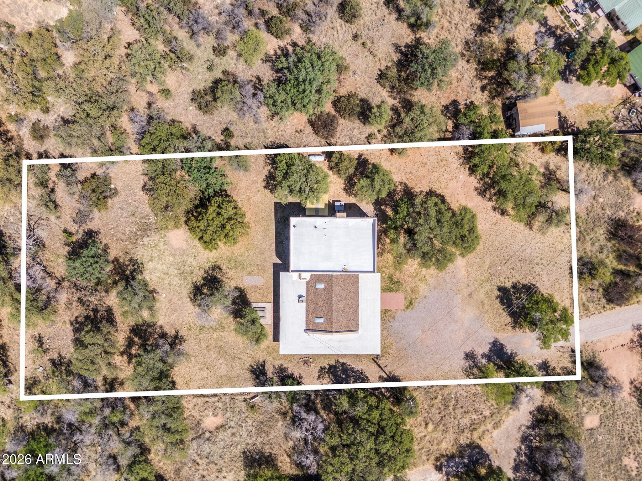 9626 South Turkey Track Road Hereford, AZ 85615 - Photo 54 of 54 Aerial - 9626 Turkey Track Rd