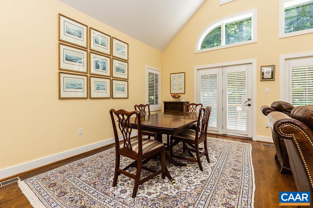 91 Bear Run Wintergreen, VA 22967 - Photo 8 of 54 a view of a dining room with furniture and a window