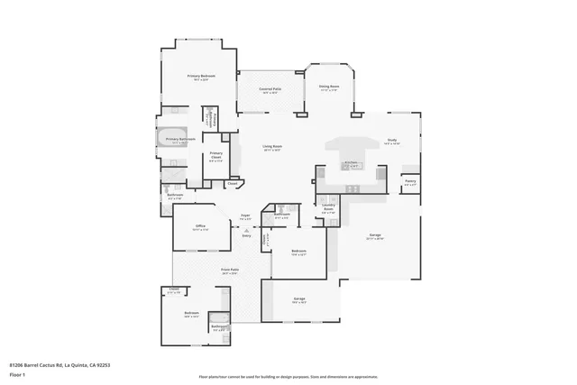 $1,050,000 | 81206 Barrel Cactus Road, La Quinta, CA 92253