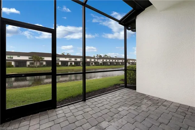 a view of a floor to ceiling window in an empty room