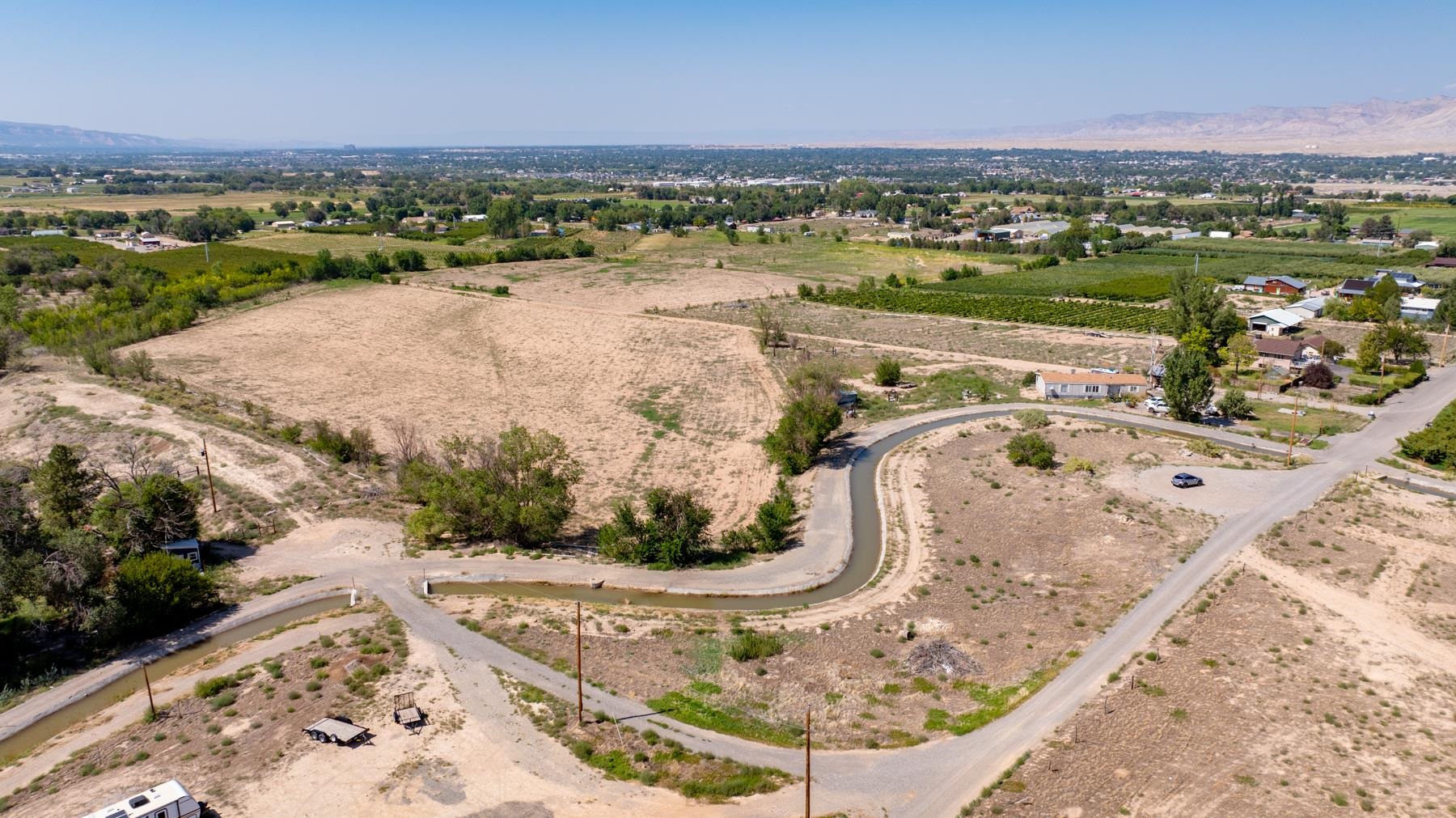 267 33 Road Palisade, CO 81526 - Photo 17 of 42 an aerial view of a house with a lake view