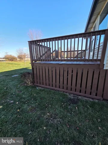 a view of a backyard from a patio