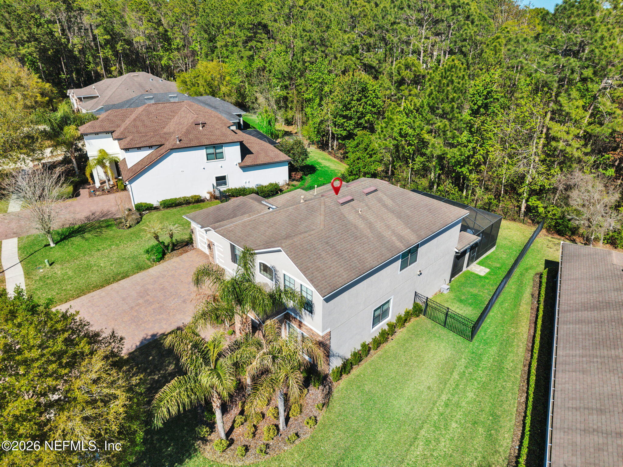 212 North Arabella Way St. Johns, FL 32259 - Photo 56 of 83 an aerial view of a house with a yard