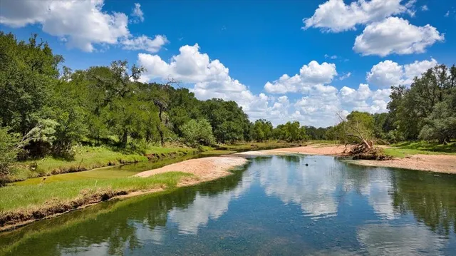 a view of a yard in front of house