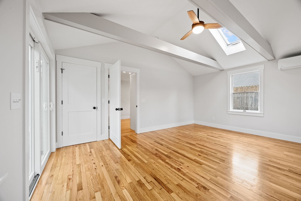 18 Martin Street Wareham, MA 02532 - Photo 28 of 42 a view of empty room with wooden floor and fan