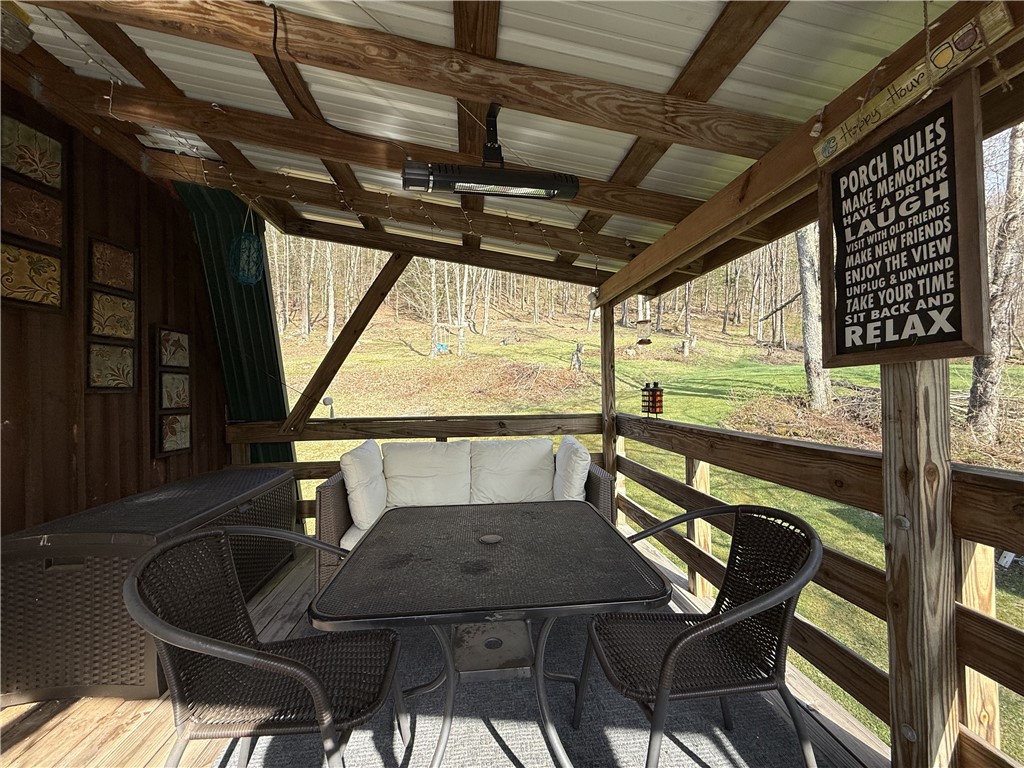 311 Fall Clove Road Colchester, NY 13752 - Photo 18 of 24 Balcony/Upper Deck