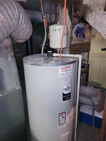 a bathroom with a mirror and a shower