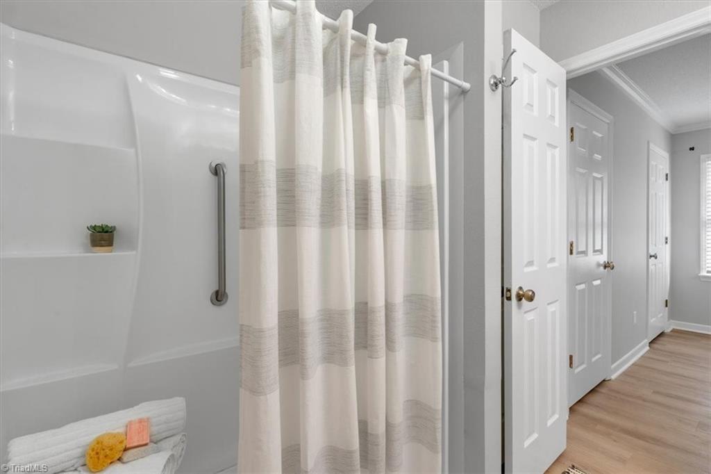 2300 Rivershore Court High Point, NC 27265 - Photo 16 of 32 Walk in shower