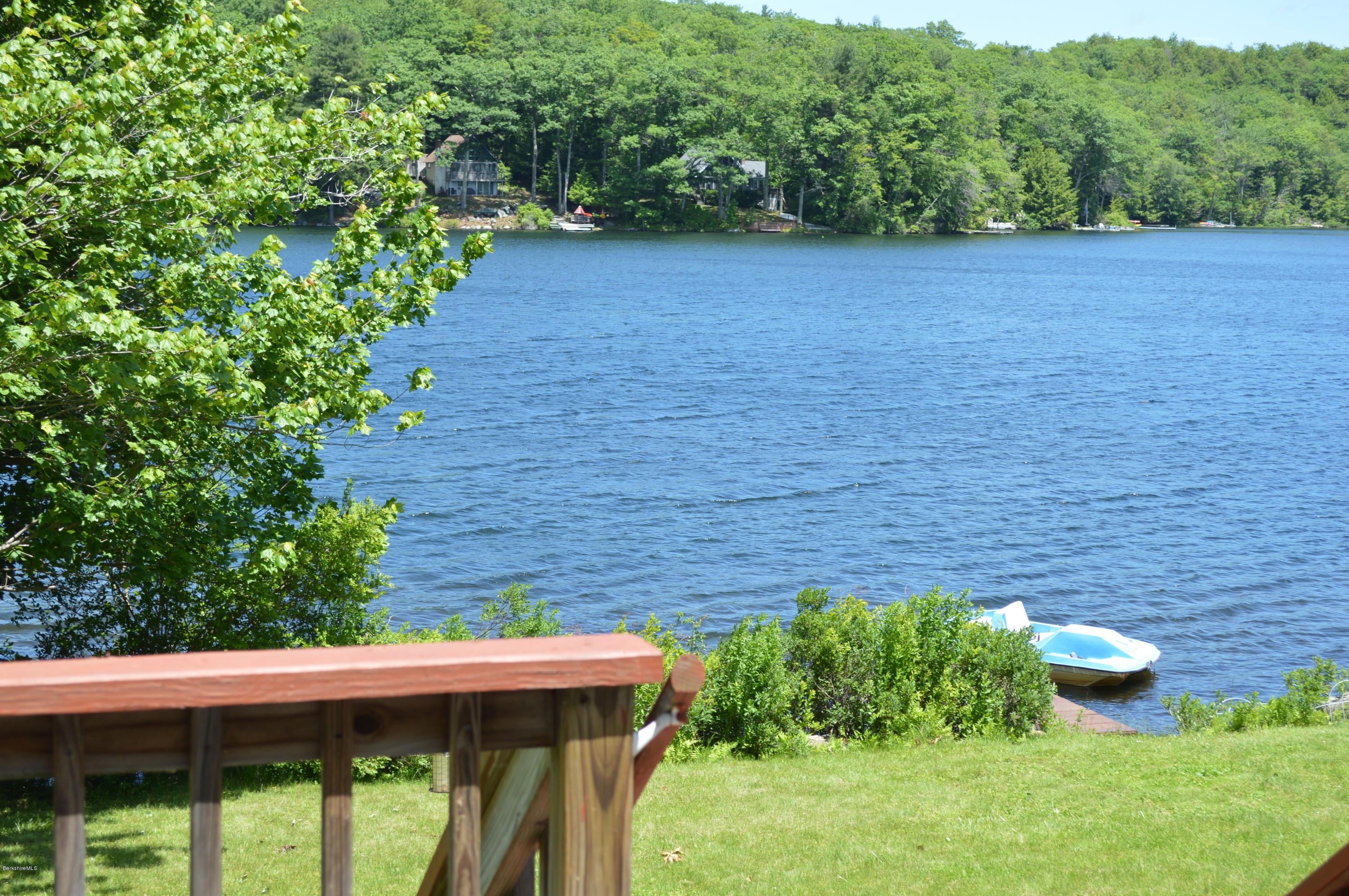 1381 East Otis Road Otis, MA 01029 - Photo 41 of 48 a view of a backyard with a garden