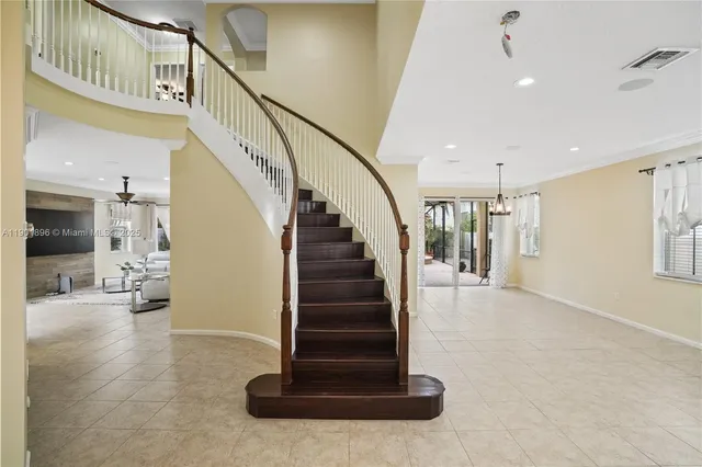 a view of entryway and hall