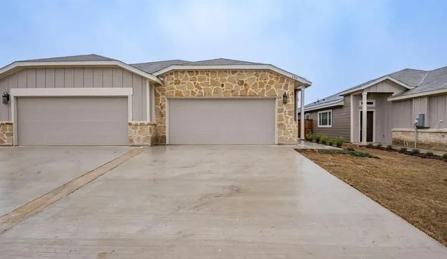 a view of a house with a patio