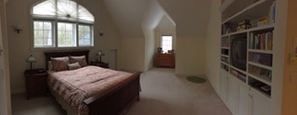 124 Turkey Hill Road Northampton, MA 01062 - Photo 17 of 30 a bedroom with a bed and a window