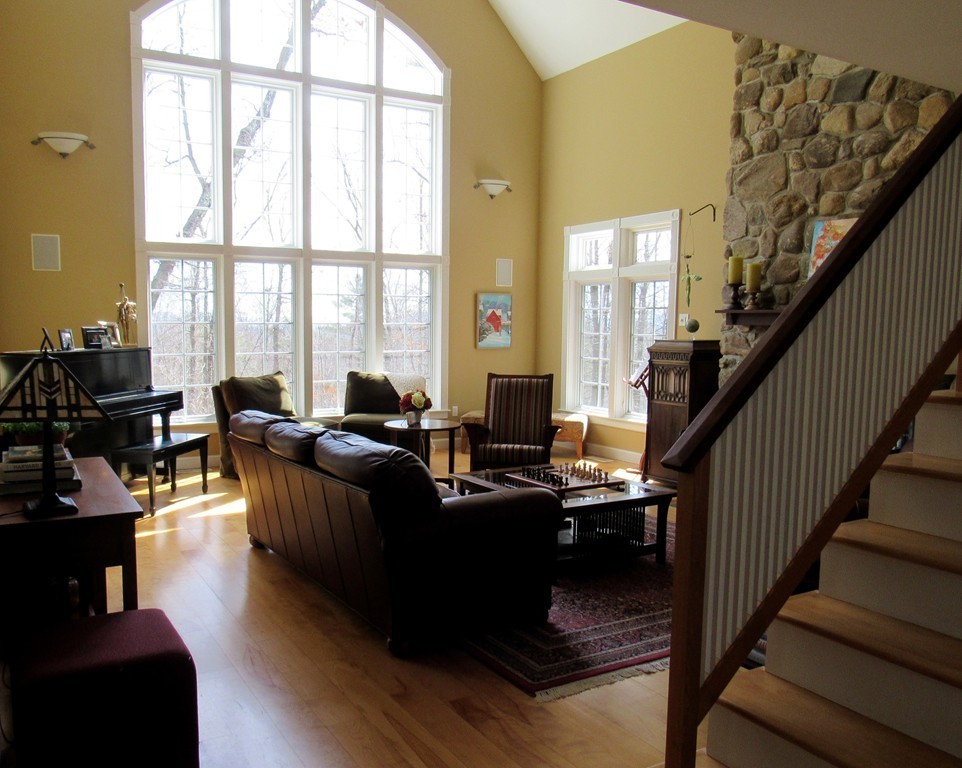 124 Turkey Hill Road Northampton, MA 01062 - Photo 8 of 30 a living room with furniture large window and wooden floor