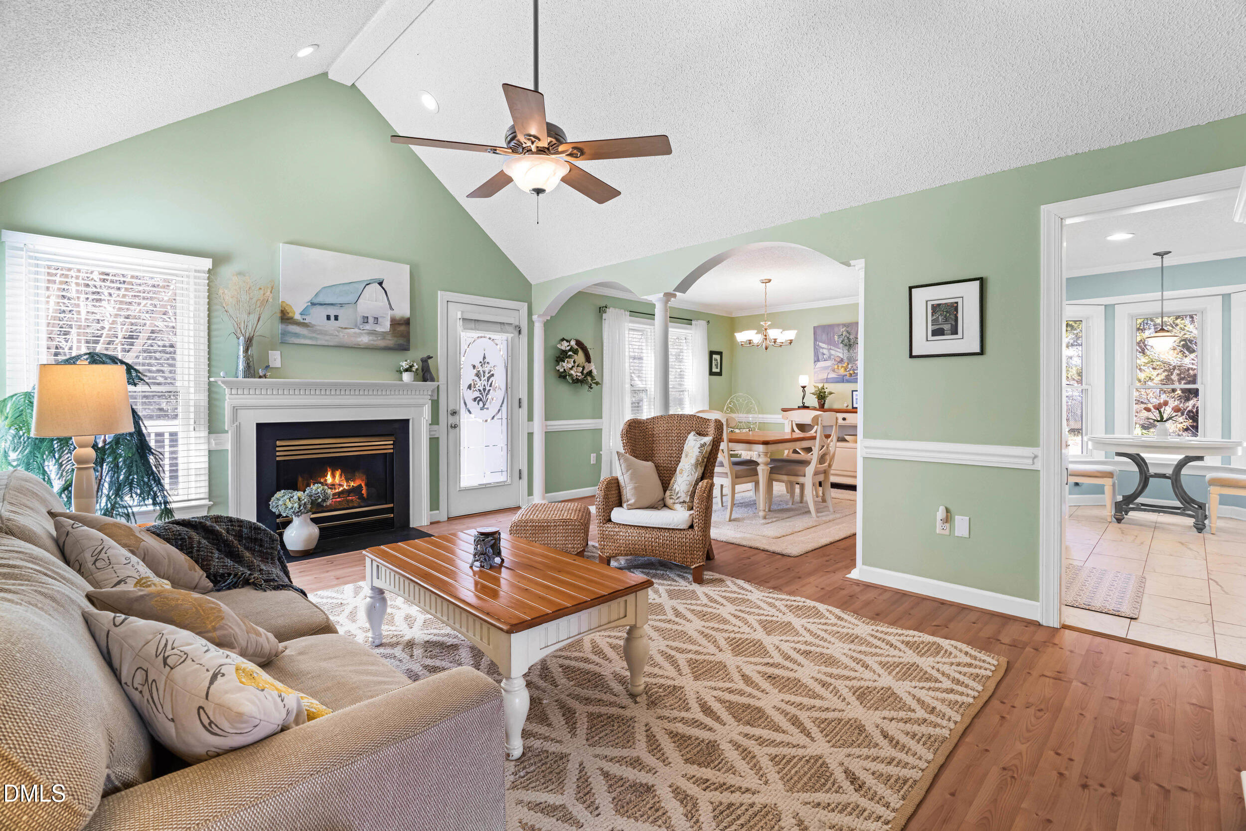 1012 Catsby Circle Raleigh, NC 27603 - Photo 7 of 40 gas fireplace