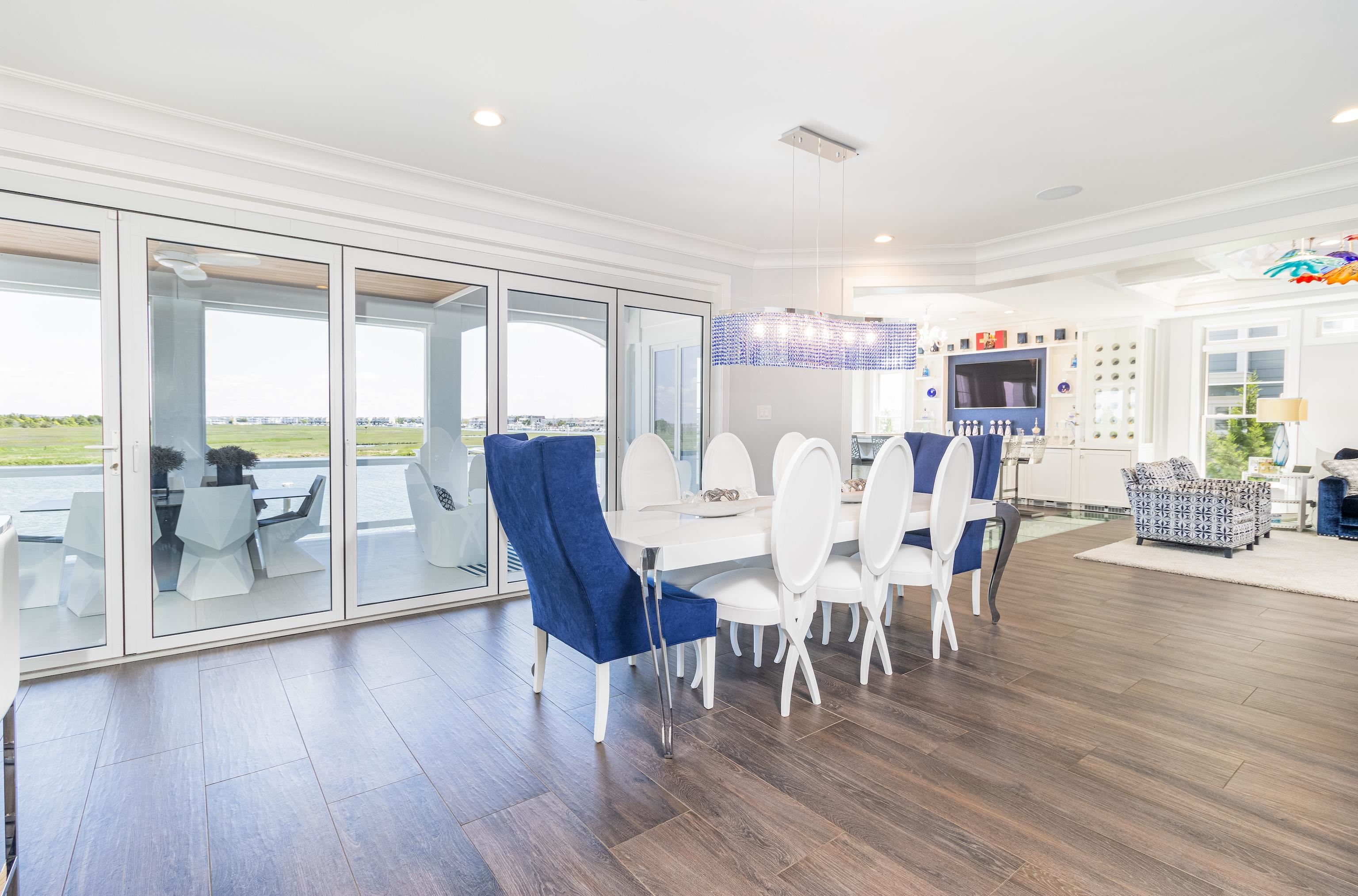 415 20th Avalon, NJ 08202 - Photo 17 of 50 a view of a dining room with furniture window and wooden floor