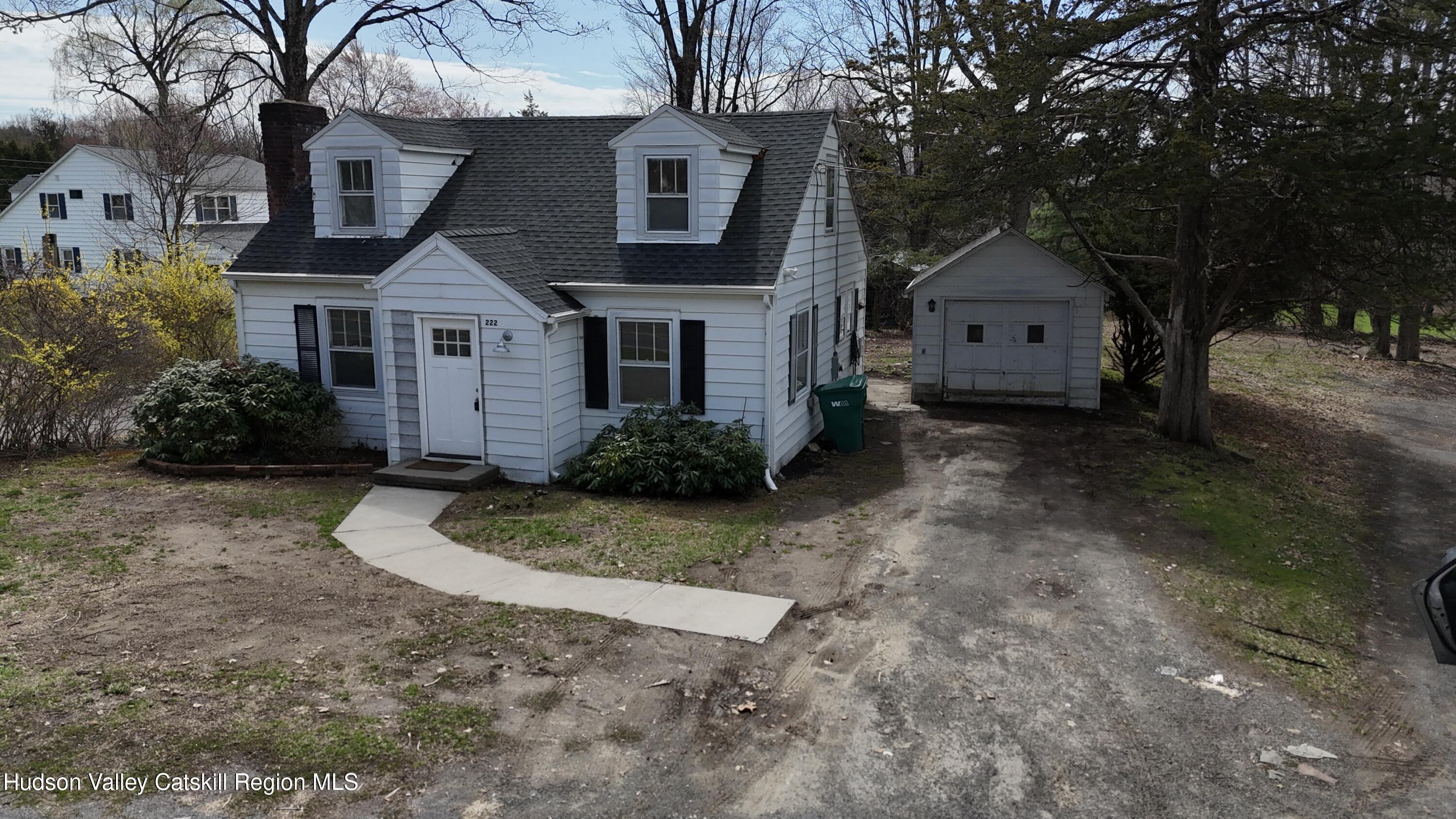 222 Zandhoek Road Hurley, NY 12443 - Photo 22 of 23 a front view of a house with garden