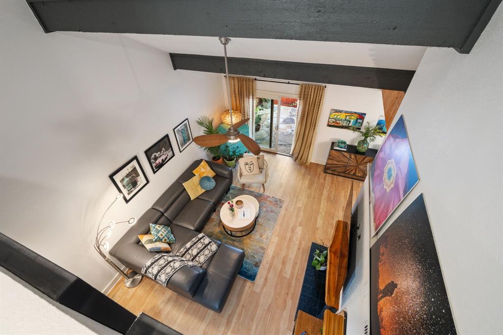 7496 East Northwest Highway, Unit 145 Dallas, TX 75231 - Photo 14 of 35 a view of entryway with a wooden floor