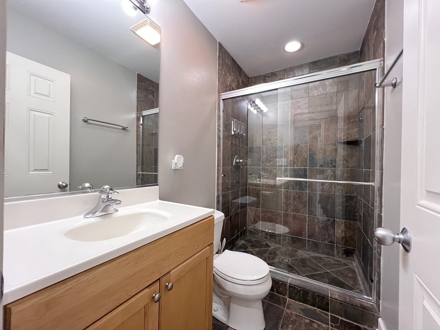 1911 South State Street, Unit 3 Chicago, IL 60616 - Photo 19 of 26 a bathroom with a sink toilet and shower
