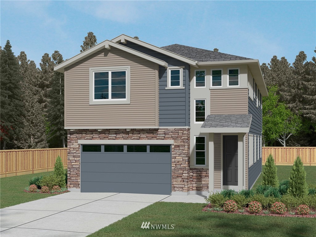 22226 44th Drive Southeast Bothell, WA 98021 - Photo 1 of 1 a front view of a house with a garden