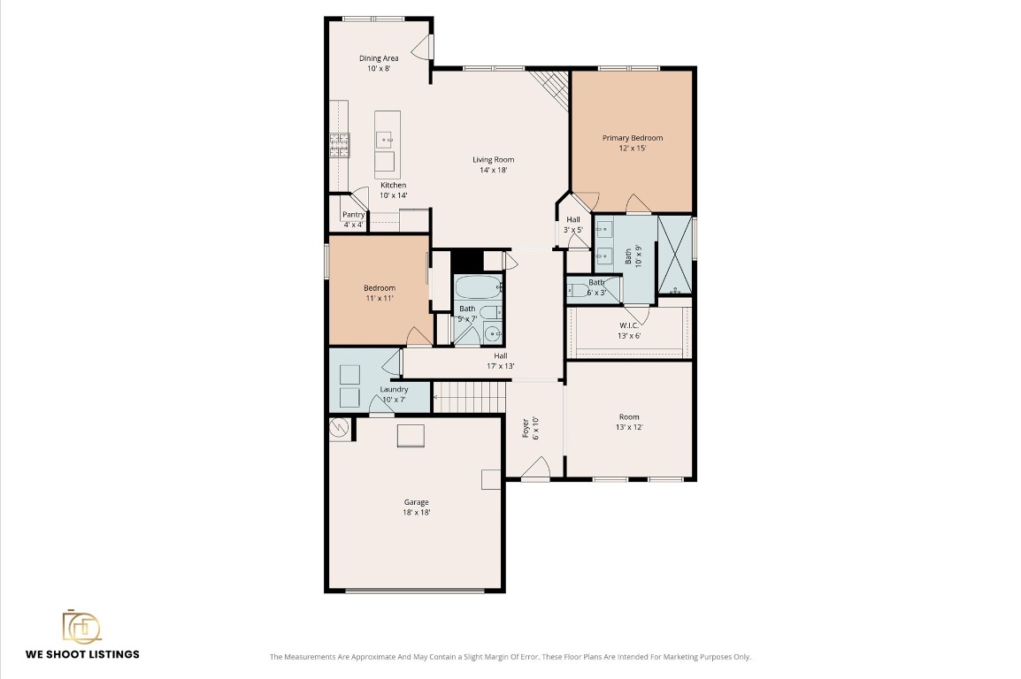 22534 Rustic Valley Court Porter, TX 77365 - Photo 24 of 27 a picture of a floor plan